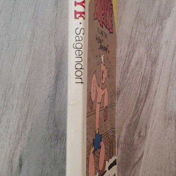 POPEYE THIMBLE THEATER PAPERBACK BOOK VOL 2 Cartoons Bud Sagendorf 1980 vintage - Picture 7 of 10